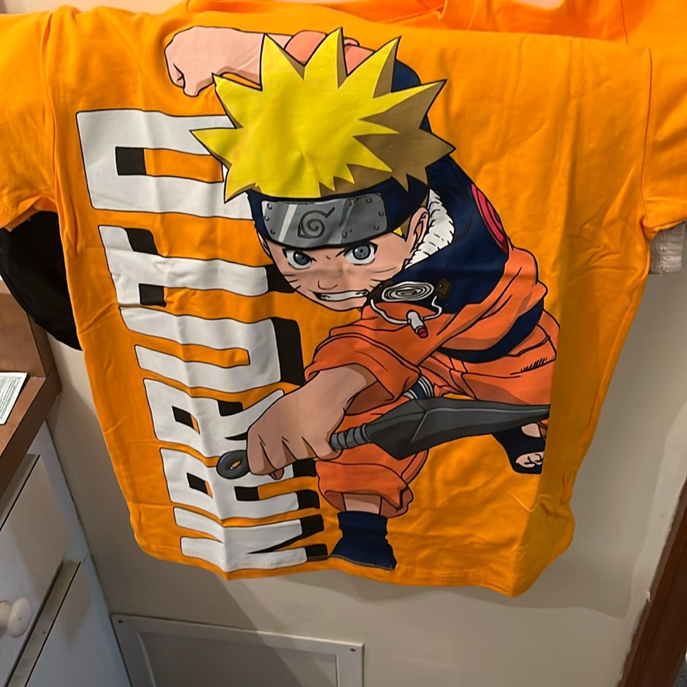 Orange Naruto shirt